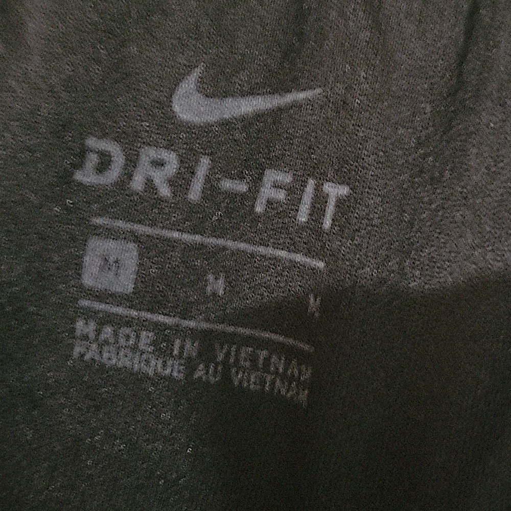 Nike Dri Fit Shorts Black Medium - Picture 3 of 6